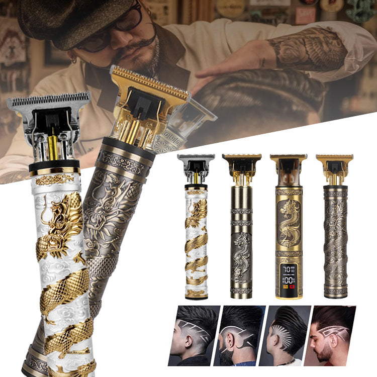 Self-Service Hair Clipper Dog Hair Clipper Children T9 Hair Clipper Buddha Head Dragon And Phoenix Electric Hair Cutter