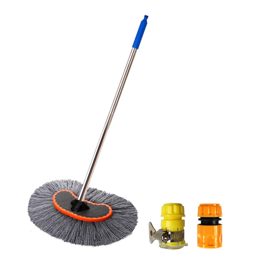 90cm Car Wash Brush Car Cleaning Mop Long Handle Car Cleaning Kit with Water Dispenser Non-Scratch Bristle Auto Accessories 2023