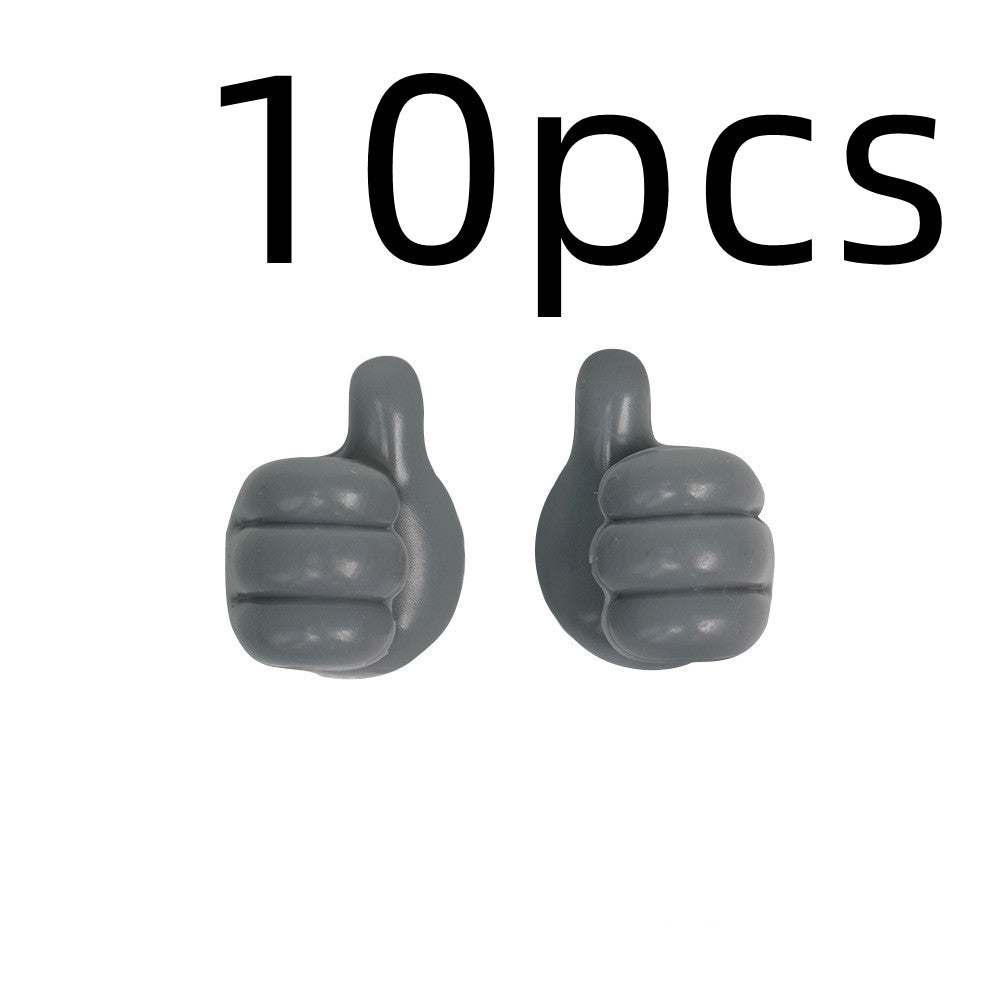 Multifunctional Clip Handy Holder Thumb Hook Silicone Seamless