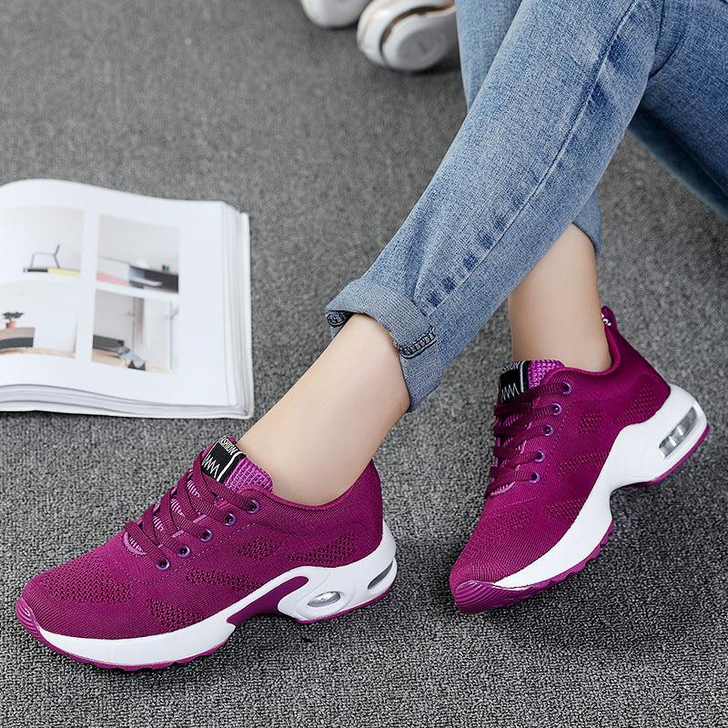 New Large Size Women's Shoes Breathable Casual Running Shoes