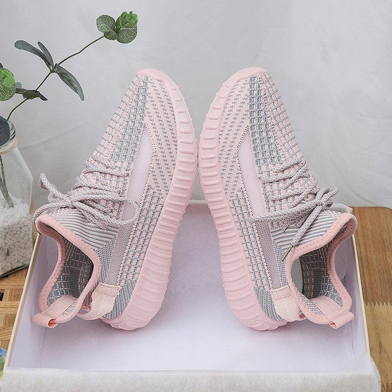 Breathable Flying Woven Coconut Shoes Men's Shoes Cover Sneakers