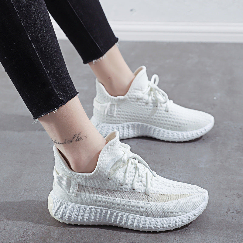 Breathable mesh flying shoes