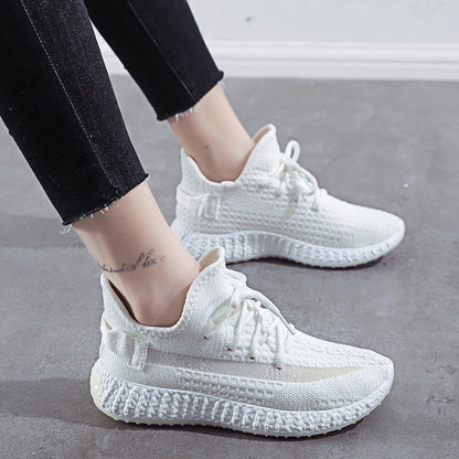 Breathable mesh flying shoes