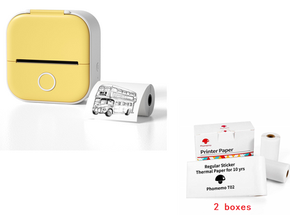Portable Mini Thermal Label Printer