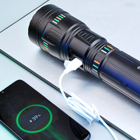 High Power Bright Flashlight Long Range Shooting