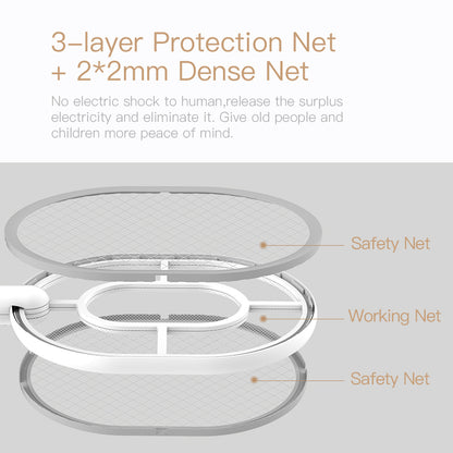 Electric mosquito swatter