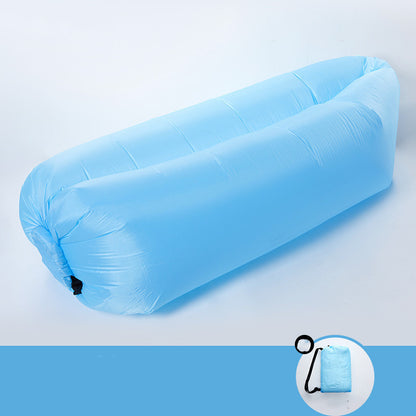 Camping Air Folding Lunch Break Net Celebrity Inflatable Pump Mattress Lazy Sofa Recliner Single Portable Outdoor