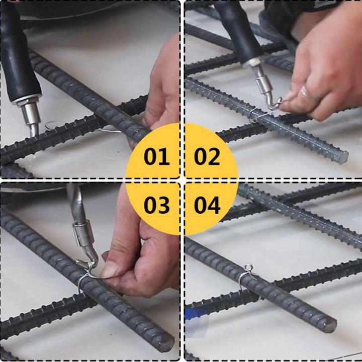Semi-automatic steel hook