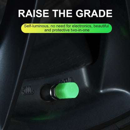 Electric Vehicle Vacuum Tire Valve Luminous Core Cover