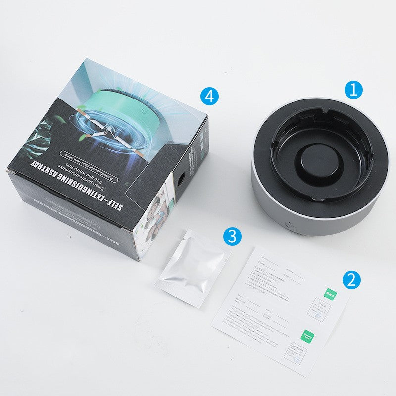 Smoke Elimination Air Purifier ashtray