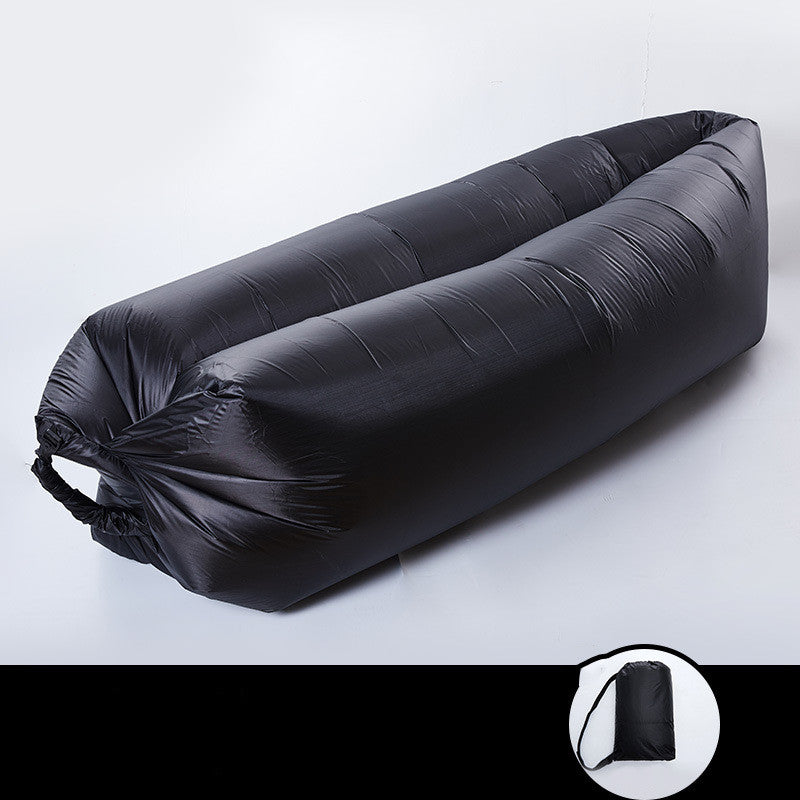 Camping Air Folding Lunch Break Net Celebrity Inflatable Pump Mattress Lazy Sofa Recliner Single Portable Outdoor