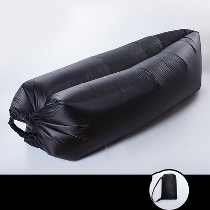 Camping Air Folding Lunch Break Net Celebrity Inflatable Pump Mattress Lazy Sofa Recliner Single Portable Outdoor