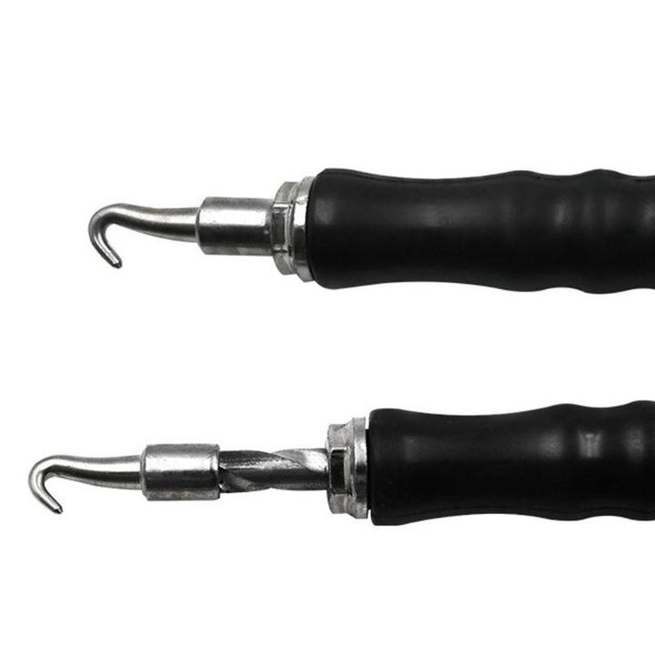 Semi-automatic steel hook