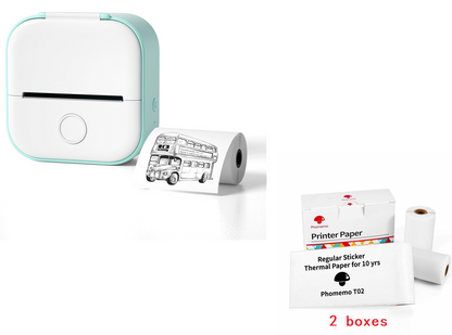 Portable Mini Thermal Label Printer