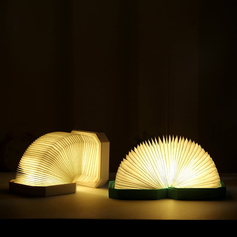 Retractable night light speaker portable organ light bluetooth