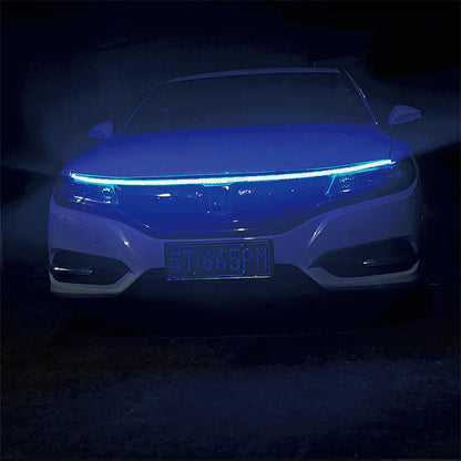 Car Hood Atmosphere Light Through-type Daytime General Modified LED Daytime Running