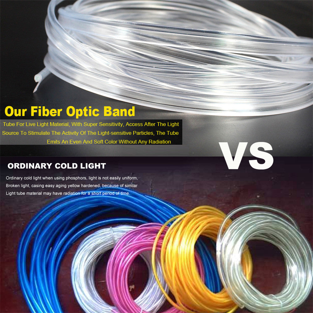 Cold light guide atmosphere lamp