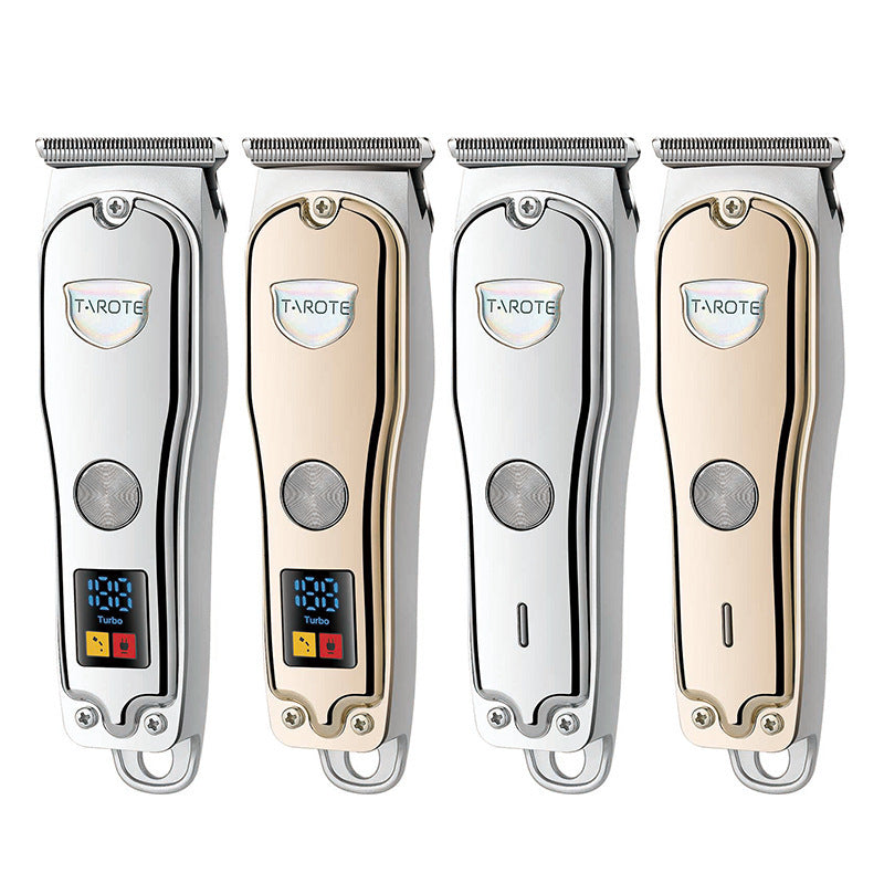 Usb Charging Oil Head Liquid Crystal Display Hairdresser