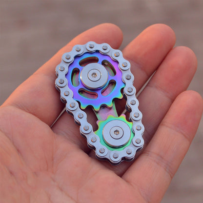 Chain - toothed flywheel finger top