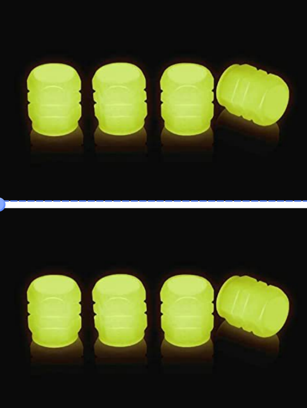 Electric Vehicle Vacuum Tire Valve Luminous Core Cover