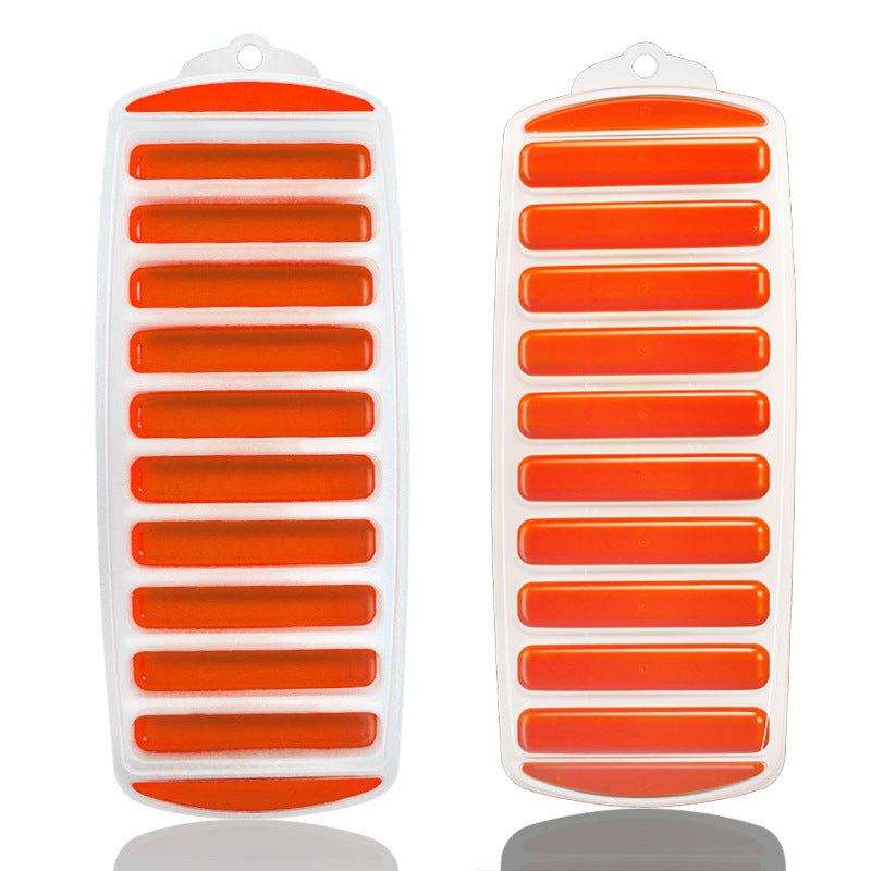 Creative Long Cylindrical Ice Tray Jelly DIY Ice Mold Plastic