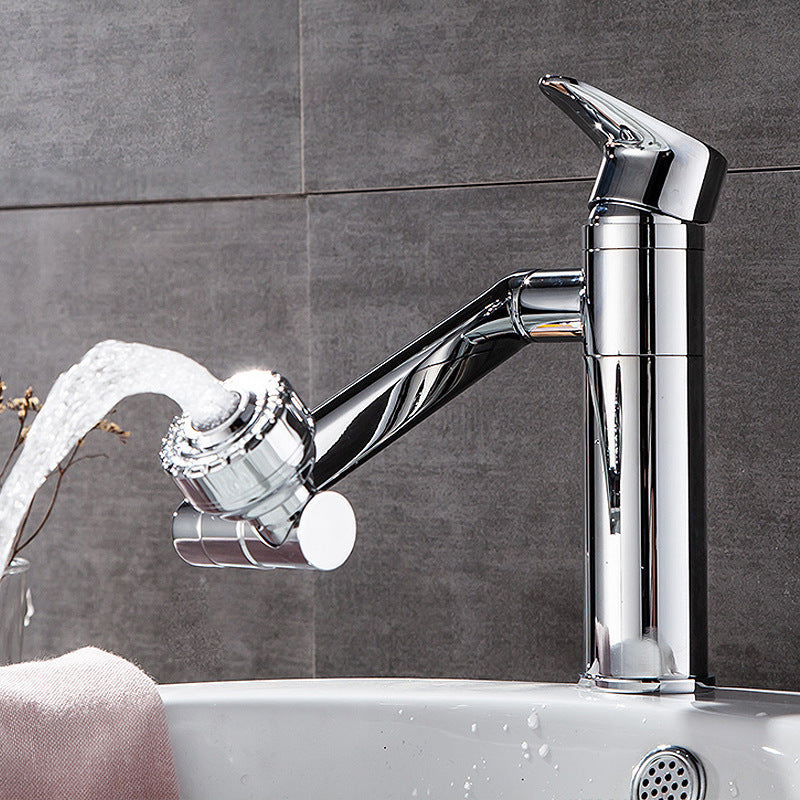 Black Universal Swivel Basin Faucet Basin Faucet