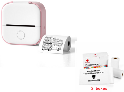 Portable Mini Thermal Label Printer