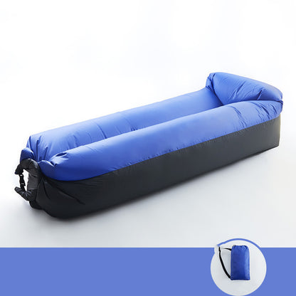 Camping Air Folding Lunch Break Net Celebrity Inflatable Pump Mattress Lazy Sofa Recliner Single Portable Outdoor
