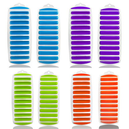 Creative Long Cylindrical Ice Tray Jelly DIY Ice Mold Plastic