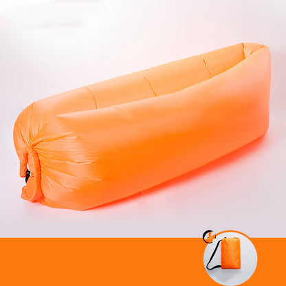 Camping Air Folding Lunch Break Net Celebrity Inflatable Pump Mattress Lazy Sofa Recliner Single Portable Outdoor