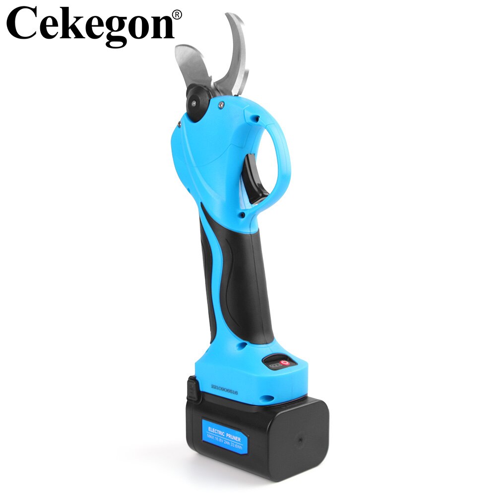 21V Cordless Pruner Brushless Motor Electric Pruning Shear 32mm Efficient Fruit Tree Bonsai Pruning Branches Cutter Tool