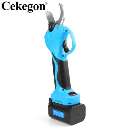 21V Cordless Pruner Brushless Motor Electric Pruning Shear 32mm Efficient Fruit Tree Bonsai Pruning Branches Cutter Tool