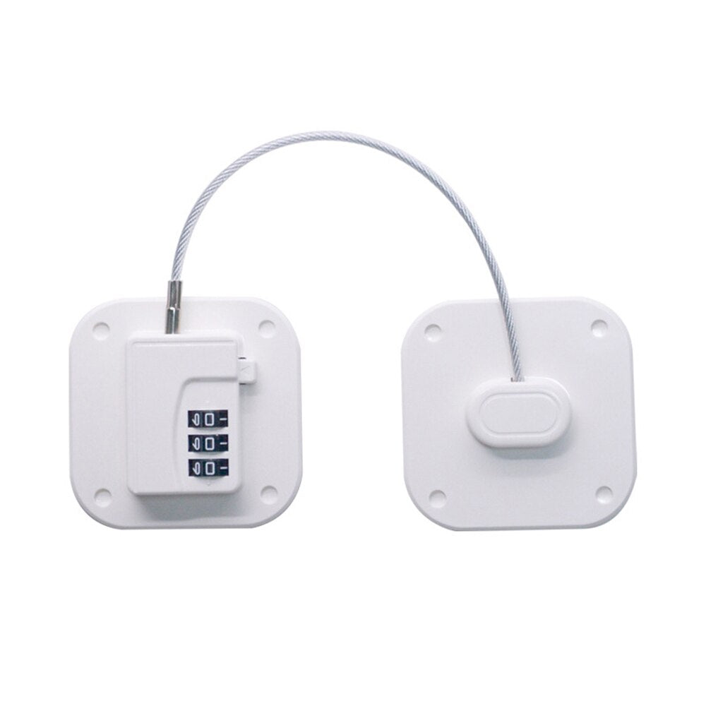 1PCS Baby Safety Refrigerator Lock With Keys or Coded Lock Infant Security Cabinet Locks Sliding Closet Door Locks