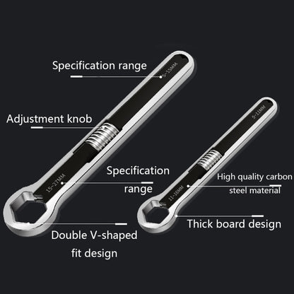 Multifunction Adjustable Wrench Double Head Spanner Universal Repair Hand Tools