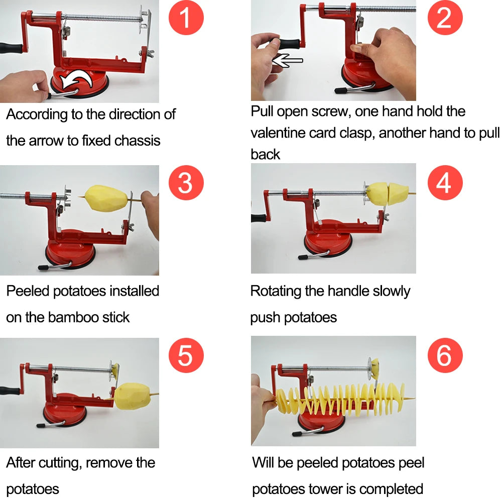 Potato and fruit peeling tool