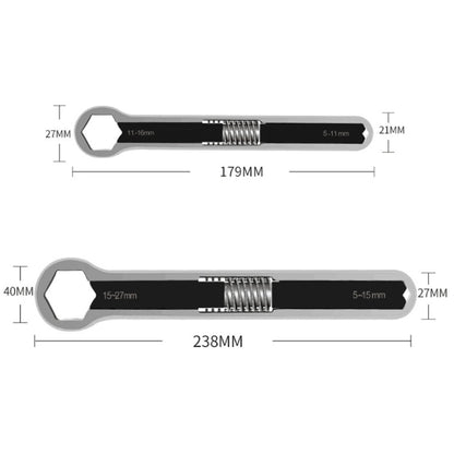 Multifunction Adjustable Wrench Double Head Spanner Universal Repair Hand Tools