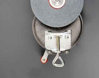 Hand-cranking Grinding Machine Household Small Knife Sharpener Bearing Type 5/6 Inches DIY Polishing Machine Tool Grinder Y