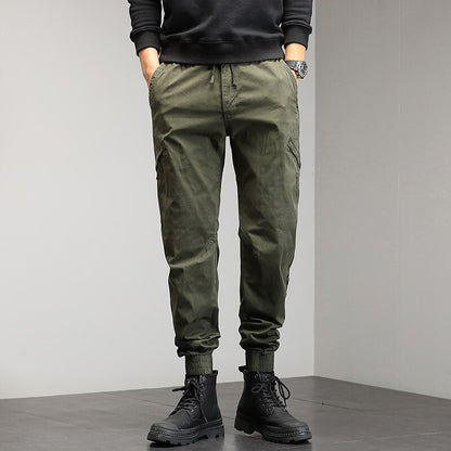 Spring Summer Multi-Pockets Cargo Pants Men 2022 Men Streetwear Black Joggers Pants Male Casual Cotton Army Green Trousers