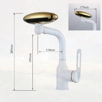 4 Modes 360° Rotation Multi Functional Waterfall Basin Faucet  Stream Sprayer Hot Cold Water Sink Mixer Wash Tap For Bathroom