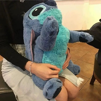 Disney Stitch Plush Stuffed Doll Blue Kawaii Cartoon Animal Sofa Sleeping Soft Pillow Toys For Kids Girl Cute Birthday Gifts