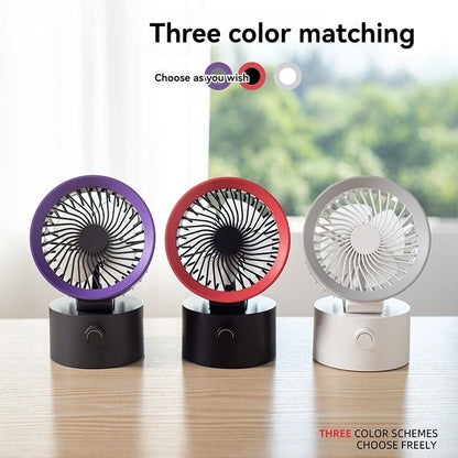 Desktop fan, small dormitory USB small fan, rechargeable fan, portable portable portable office clip on electric fan, student