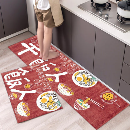 Fashion Simple Nordic Style Kitchen Mat Floor Carpet House Hold Long Strip Door Modern Home Decor