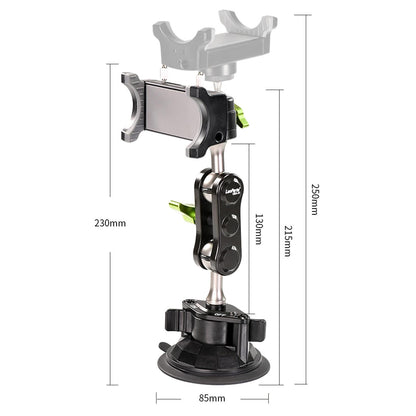 Car Shooting Mobile Phone Bracket Selfie Fixed Universal Outdoor Travel Self-driving Sucker Bracket For Car Window Windshield