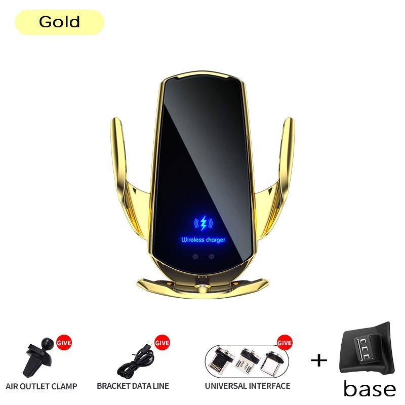 Car Phone Holder For Mercedes Benz 2008 2009 2010 C Class W204 Wireless Charger USB Infrared Fast Charging