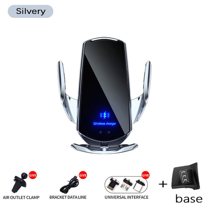 Car Phone Holder For Mercedes Benz 2008 2009 2010 C Class W204 Wireless Charger USB Infrared Fast Charging