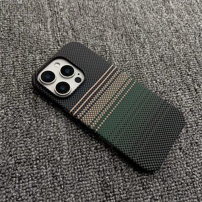 Slim Frameless Carbon Fibre Sunset PC For Magsafe Magnetic Case For iPhone 17 Air 16 Plus 15 14 13 12 Pro Max Shockproof Cover