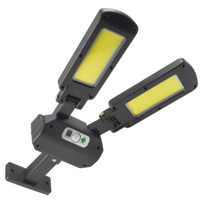 200COB Solar Street Light Outdoor Rotatable Solar Lamp With Motion Sensor Sunlight Garden Garage Remote Security LED Flood Light