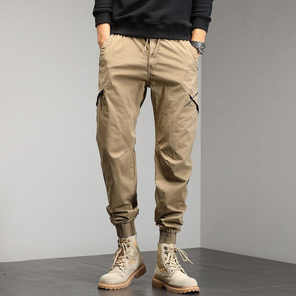 Spring Summer Multi-Pockets Cargo Pants Men 2022 Men Streetwear Black Joggers Pants Male Casual Cotton Army Green Trousers