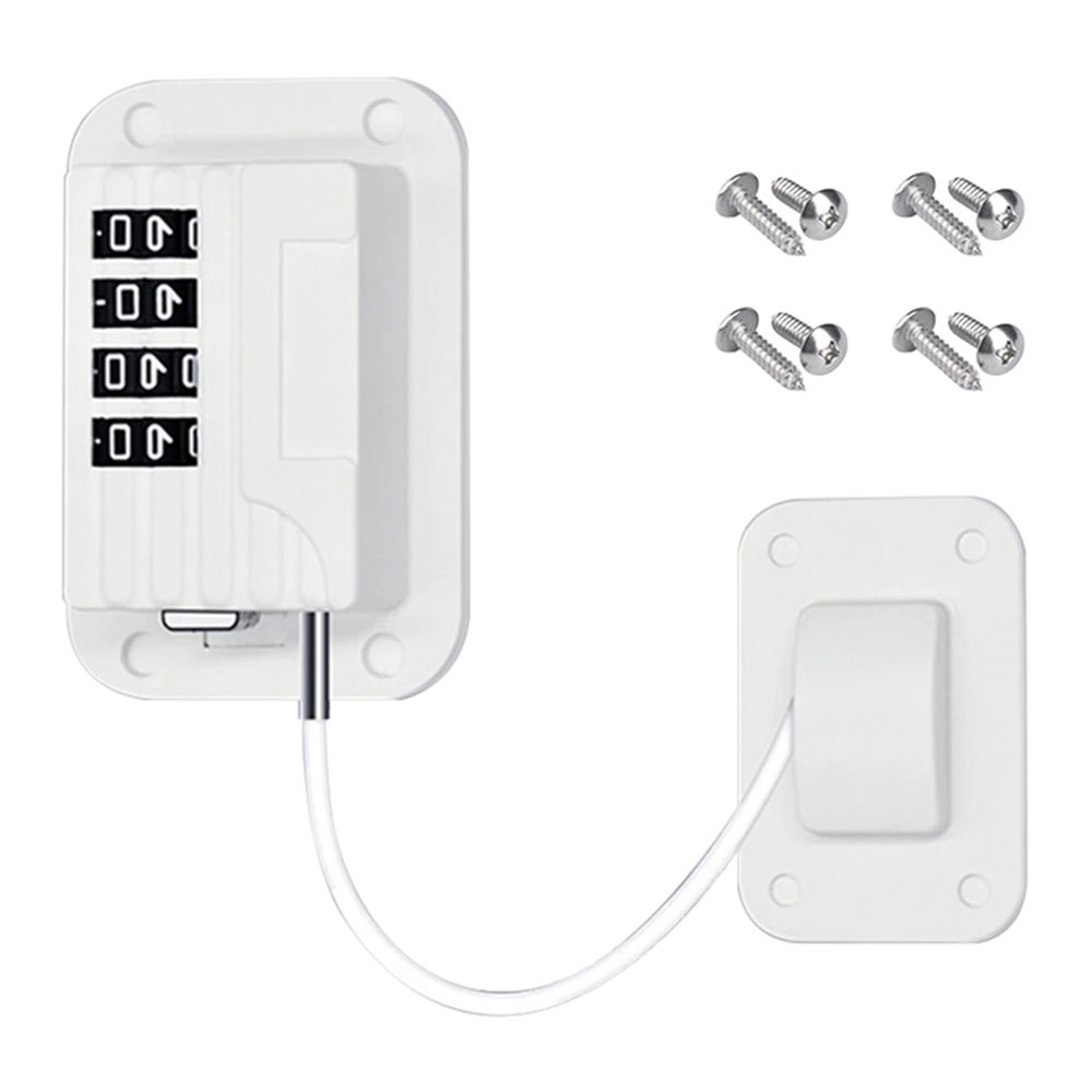 1PCS Baby Safety Refrigerator Lock With Keys or Coded Lock Infant Security Cabinet Locks Sliding Closet Door Locks