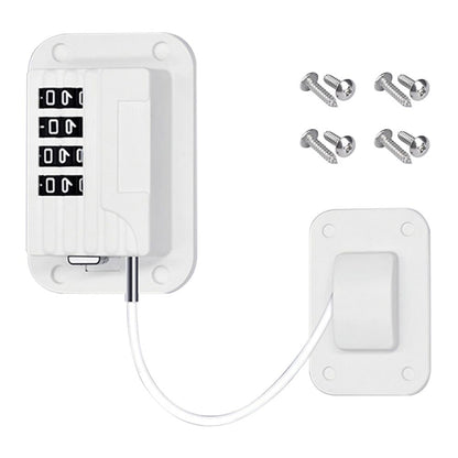 1PCS Baby Safety Refrigerator Lock With Keys or Coded Lock Infant Security Cabinet Locks Sliding Closet Door Locks